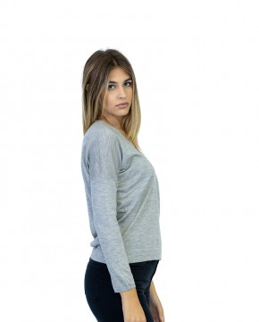 Scollo a V Cashmere Seta